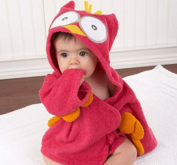 Peignoir de Bain pour Bébé avec Motifs Animaux