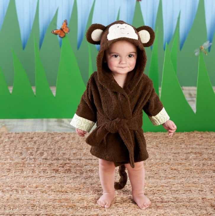 Peignoir de Bain pour Bébé avec Motifs Animaux