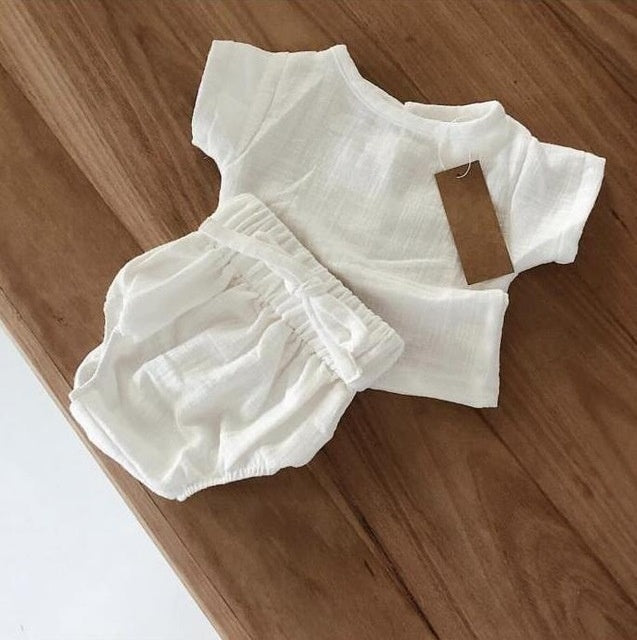 Ensemble Estival Chemise & Short pour Bébé Garçon