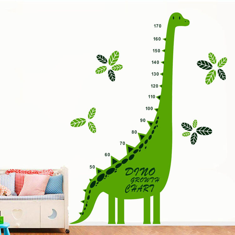 Stickers Muraux Dinosaure avec Toise