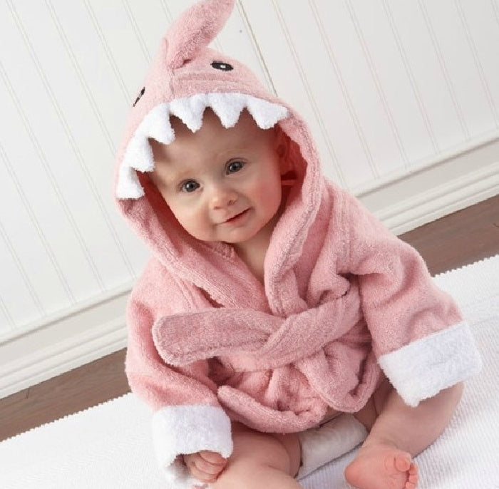 Peignoir de Bain pour Bébé avec Motifs Animaux