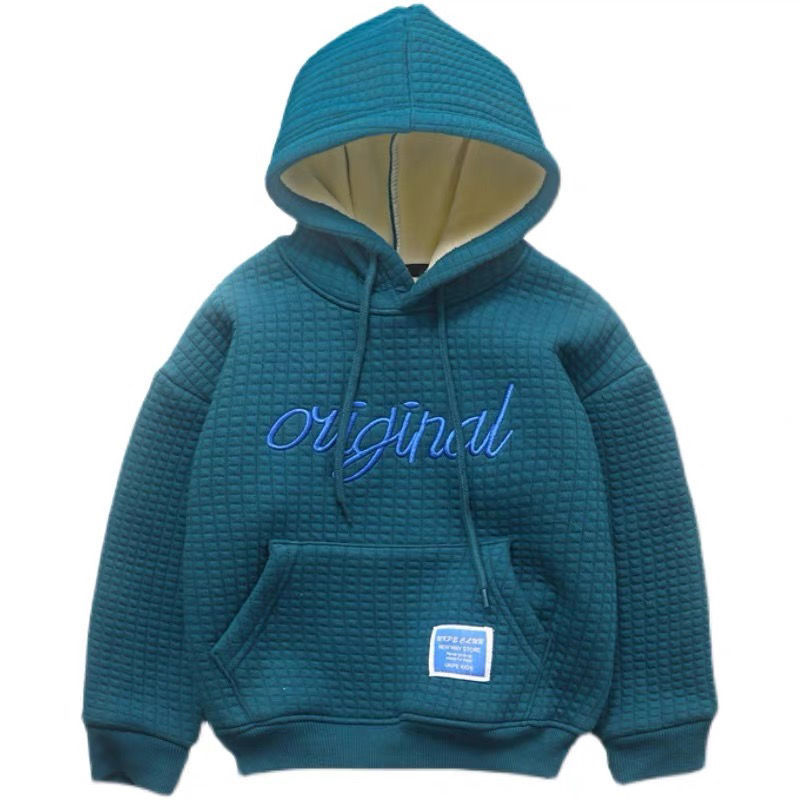 Sweat à Capuche Doublé Polaire pour Garçon