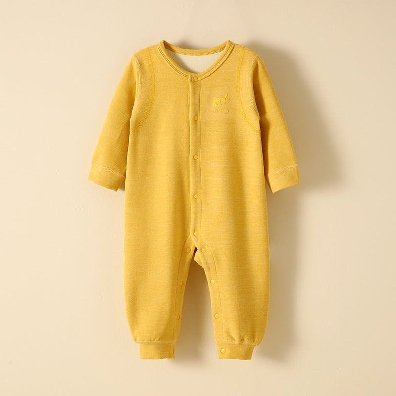 Combinaison Chaude Doublée Velours pour Bébé - Douce & Confortable
