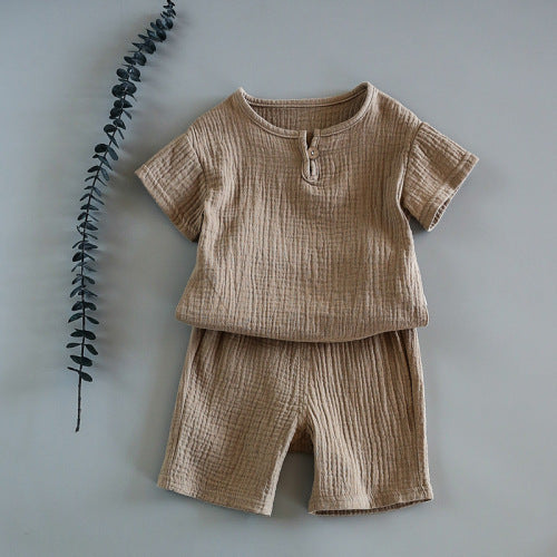 Ensemble Été Haut Manches Courtes & Short pour Garçon