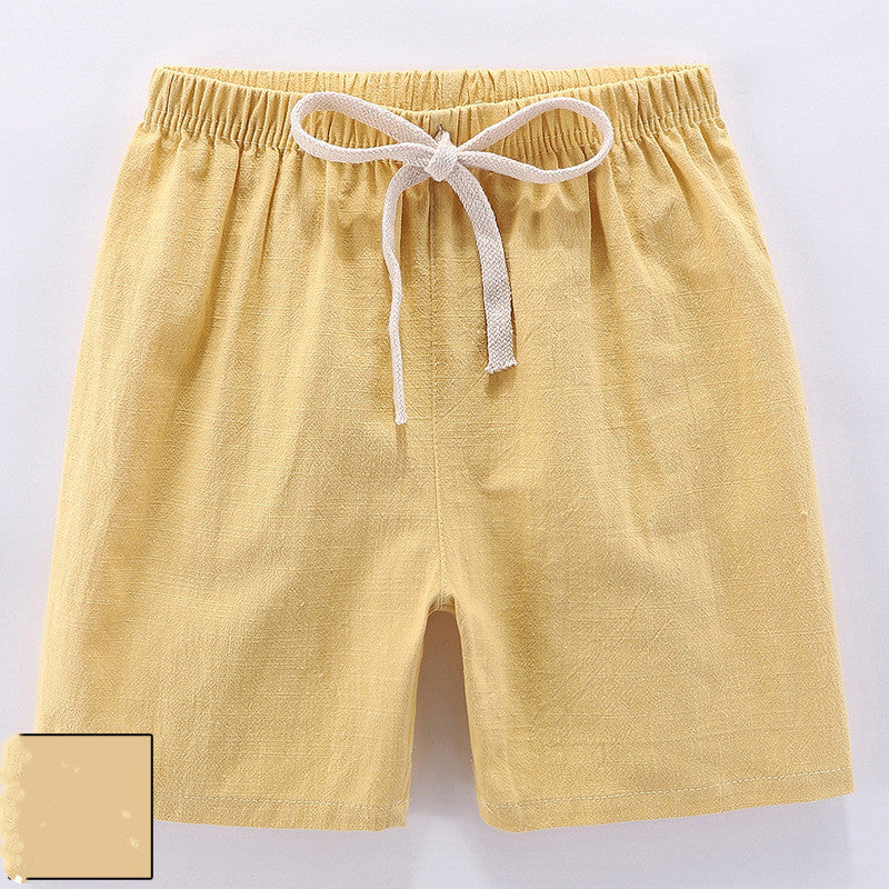 Shorts en Coton-Lin pour Enfants