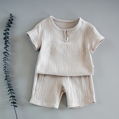 Ensemble Été Haut Manches Courtes & Short pour Garçon