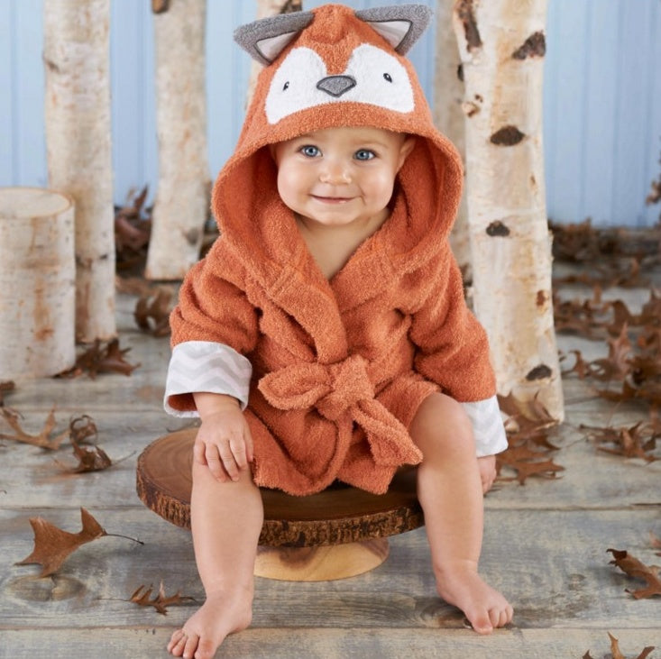 Peignoir de Bain pour Bébé avec Motifs Animaux