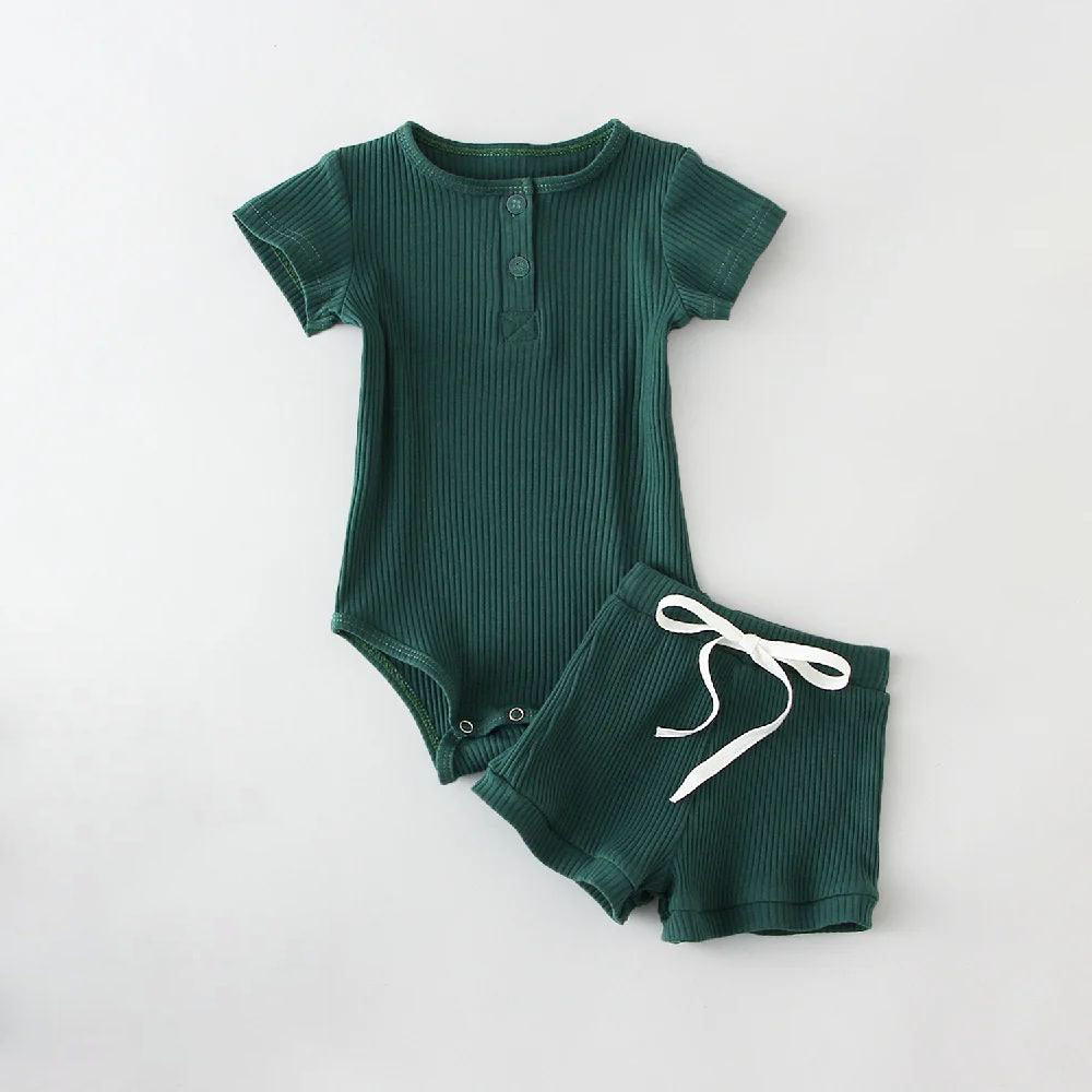 Ensemble Été Tendance - Blouse à Manches Courtes & Short