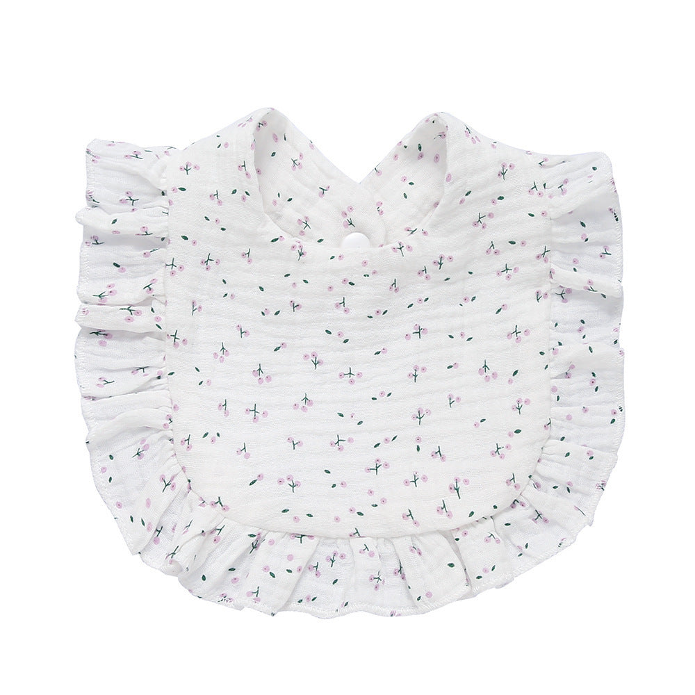 Bavoir en Gaze de Coton Imprimé - Doux & Absorbant