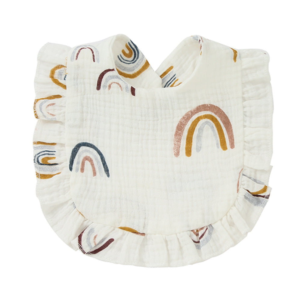 Bavoir en Gaze de Coton Imprimé - Doux & Absorbant