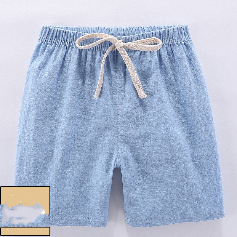 Shorts en Coton-Lin pour Enfants