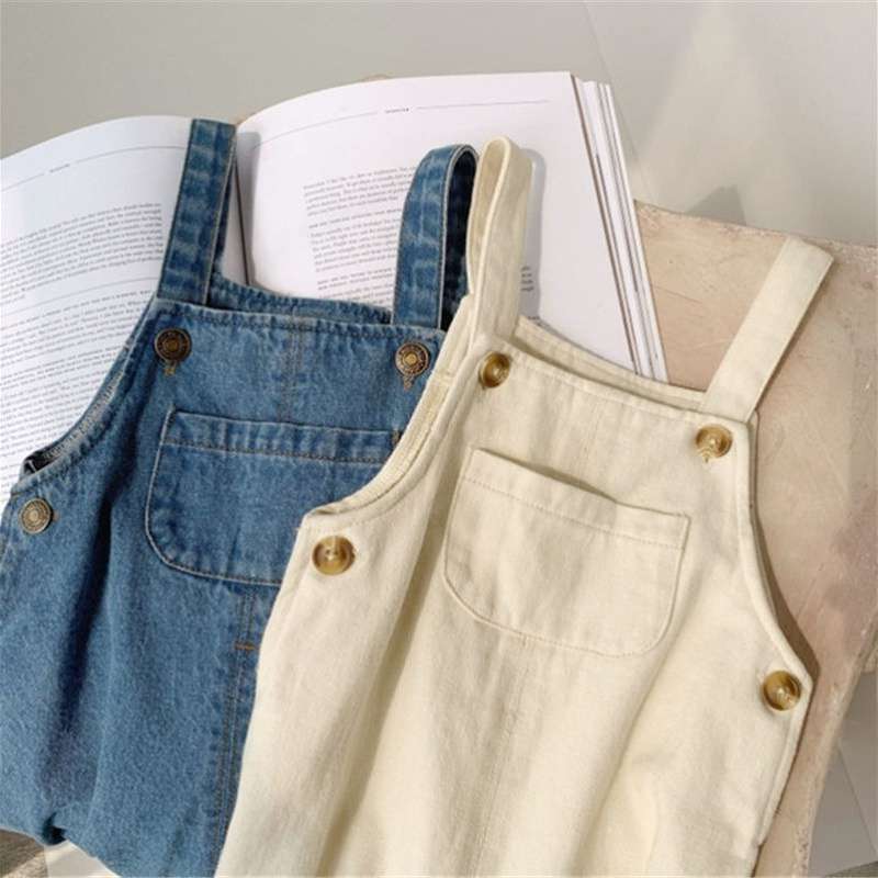 Salopette en Jean pour Enfants - Mixte & Tendance
