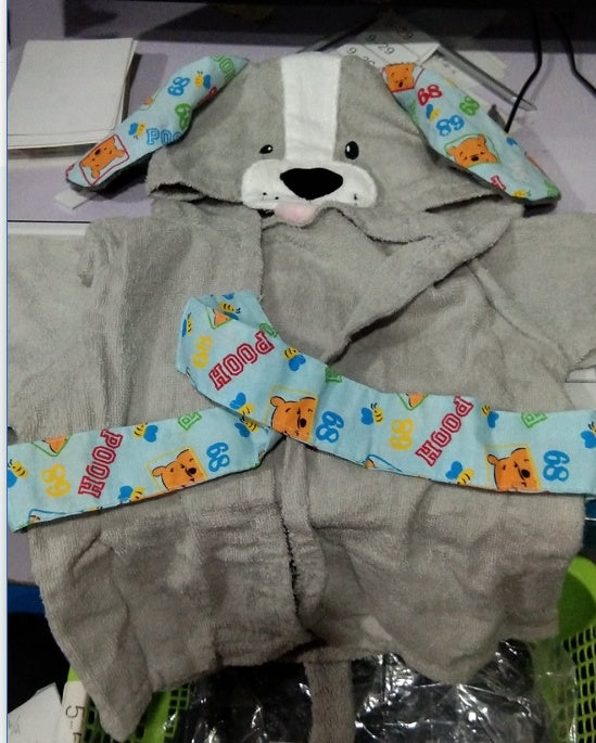 Peignoir de Bain pour Bébé avec Motifs Animaux