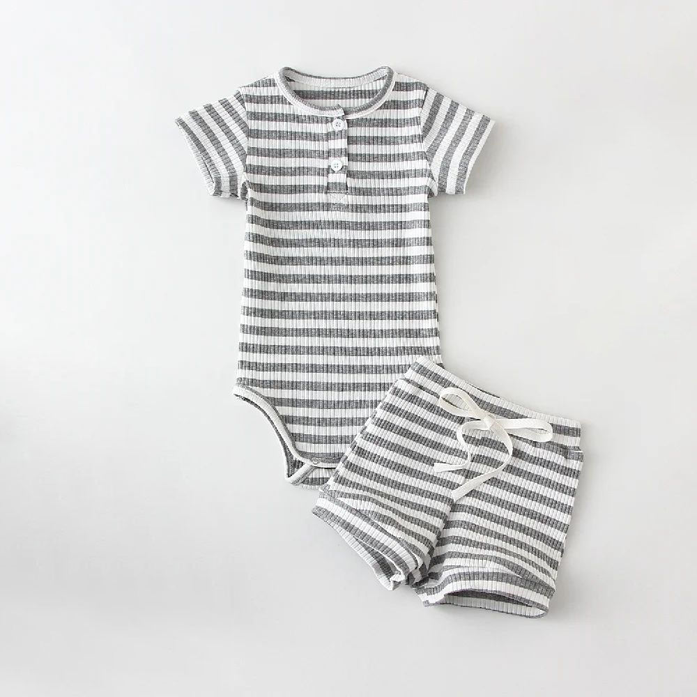 Ensemble Été Tendance - Blouse à Manches Courtes & Short