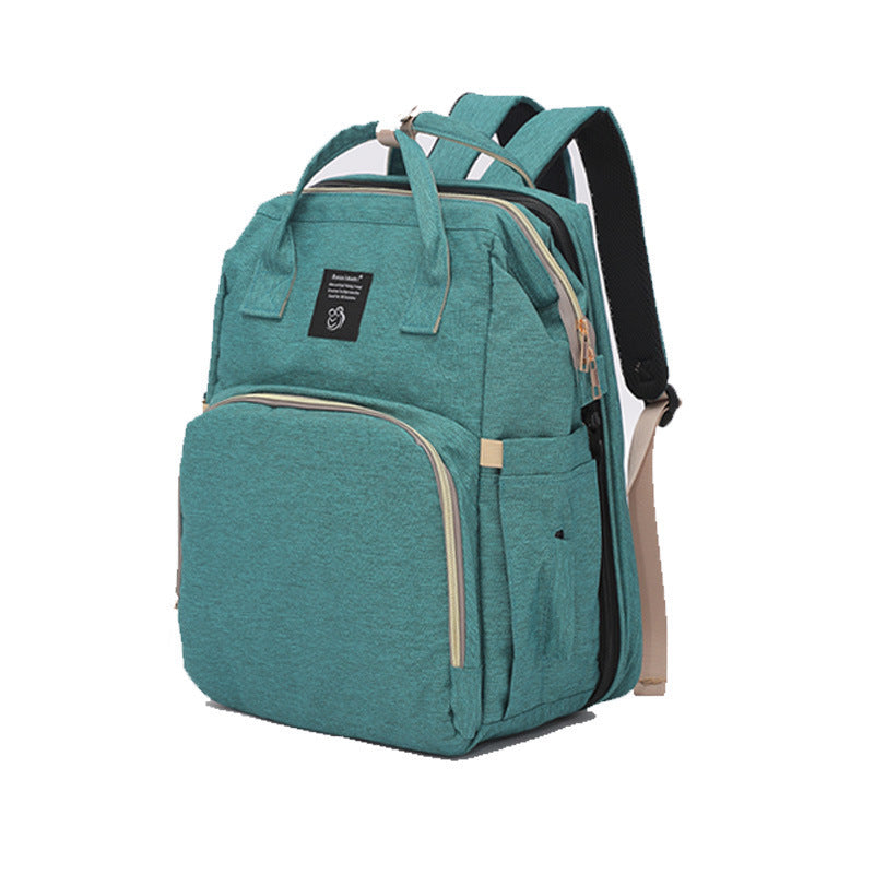 Sac à Dos Multifonction avec Lit Pliant pour Parents & Bébé