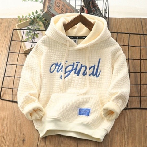 Sweat à Capuche Doublé Polaire pour Garçon