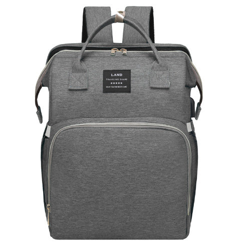 Sac à Dos Multifonction avec Lit Pliant pour Parents & Bébé